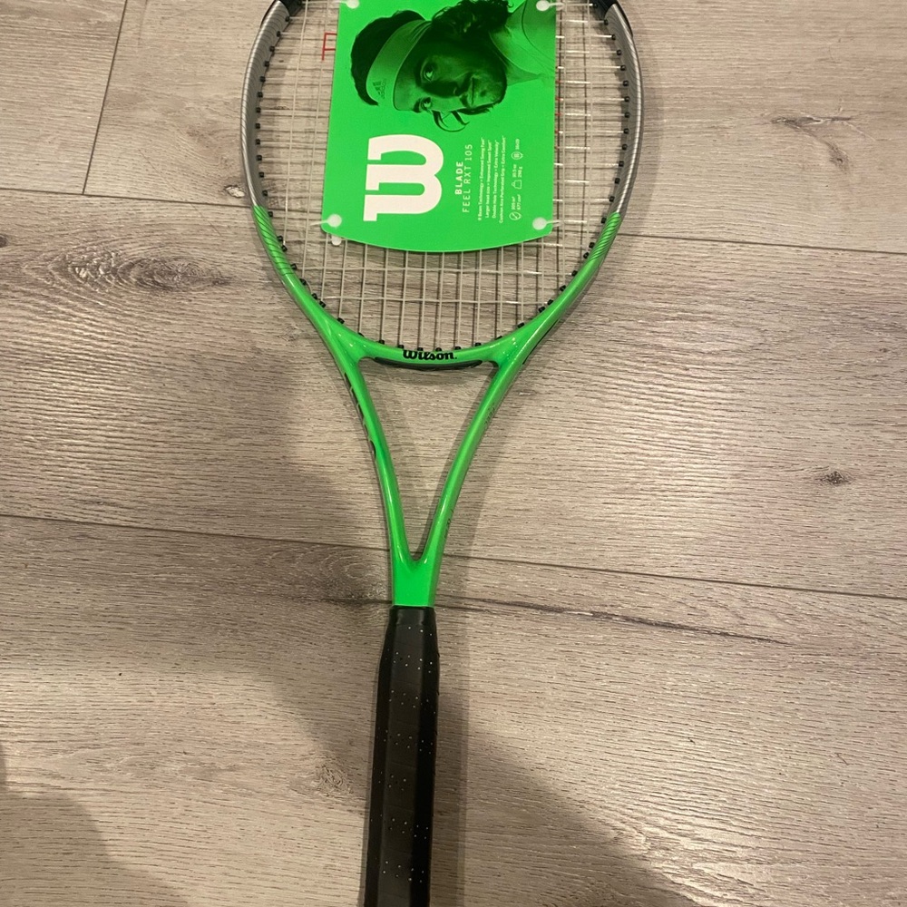 Wilson Vibrant Green and Black Tennis Racket